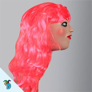 Mascara Mujer Con Peluca